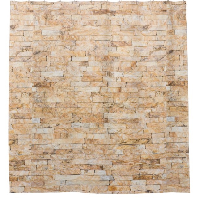 Rideaux De Douche Pierres motif (Devant)