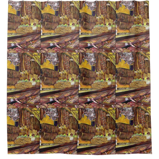 Rideaux De Douche Pig (Devant)