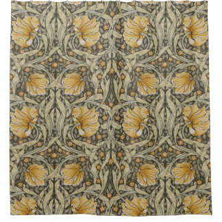 Rideaux De Douche Pimpernel jaune, william Morris, Art nouveau