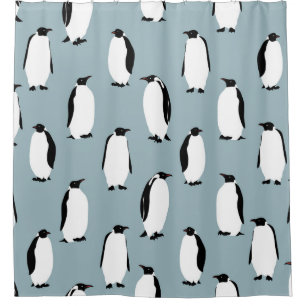 Rideaux De Douche Pingouin Bird animal mignonne Motif