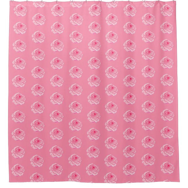 Rideaux De Douche Pink roses (Devant)