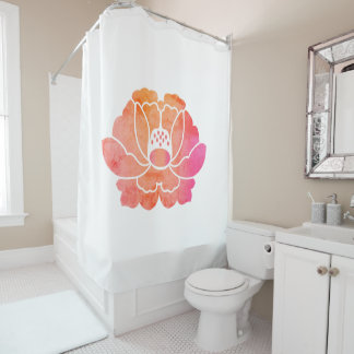 Rideaux De Douche pivoine