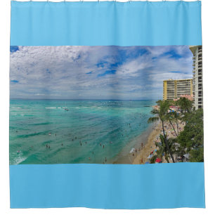 Rideaux De Douche Plage de Waikiki