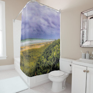 Rideaux De Douche Plage Stormy Jupiter