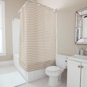 Rideaux De Douche Plaid de guingan