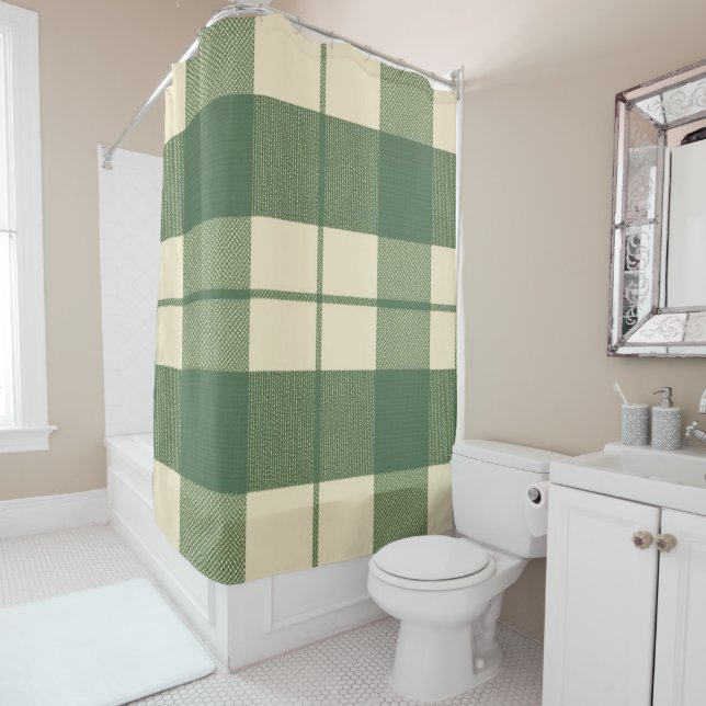 Rideaux De Douche Plaid de mousse (En situation)