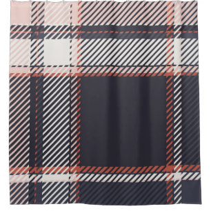 Rideaux De Douche Plaid ou tartan vintage est arrière - plan ou text