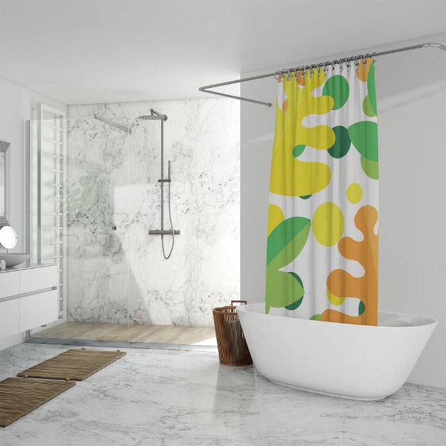Rideaux De Douche plantes colorées (Créateur téléchargé)