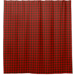 Rideaux De Douche Plaque rouge vert tartan MacDougall