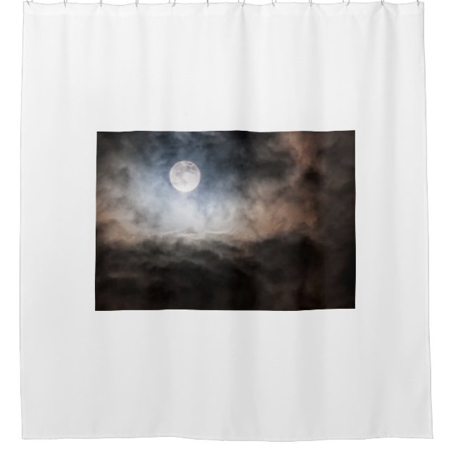 Rideaux De Douche Pleine lune (Devant)
