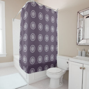 Rideaux De Douche Plum Mandala