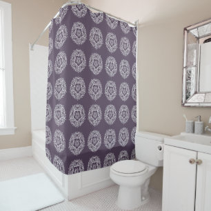 Rideaux De Douche Plum Mandala