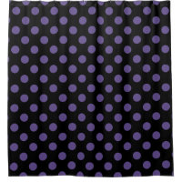 Pois ultra violets en noir