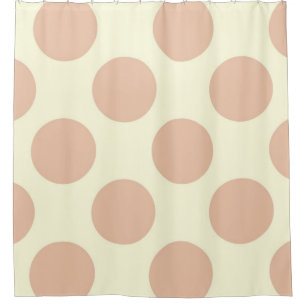 Rideaux De Douche Pois XL roses