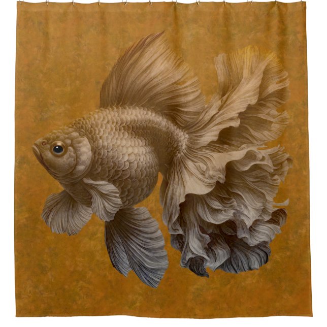 Rideaux De Douche Poisson d'or (Devant)