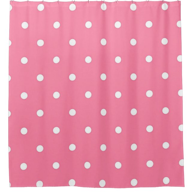 Rideaux De Douche Polka dot (Devant)