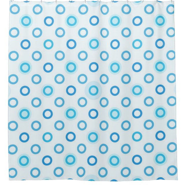 Rideaux De Douche Polka dot (Devant)