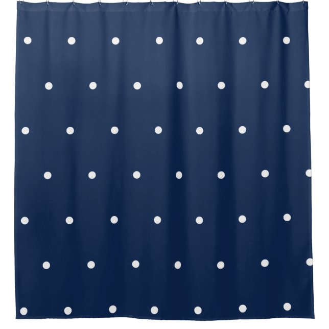 Rideaux De Douche Polka dot (Devant)