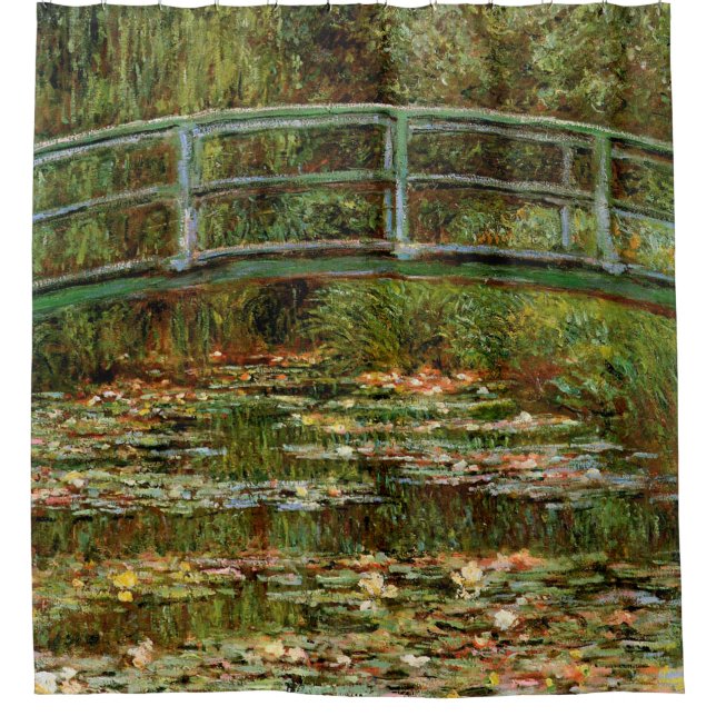Rideaux De Douche Pont français de Monet Giverney (Devant)