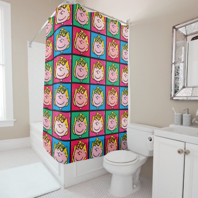 Rideaux De Douche Pop Art Sally | Mod pour vous Motif (En situation)