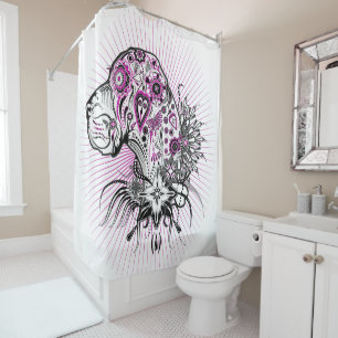 Rideaux De Douche Portrait de Dogue Allemand