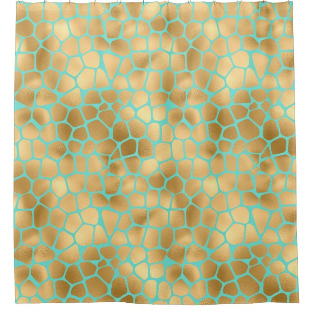 Rideaux De Douche Poster de animal Giraffe (Devant)