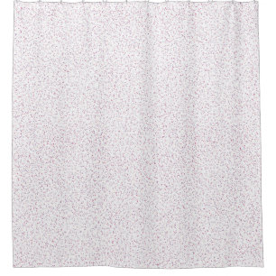 Rideaux De Douche Pots de pois rose et violet doux au Berry