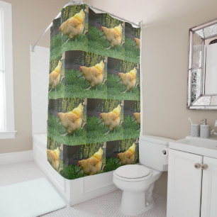 Rideaux De Douche Poulet de ferme
