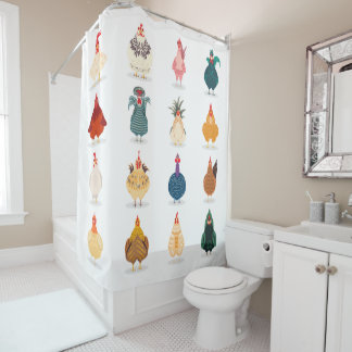 Rideaux De Douche Poulet mou