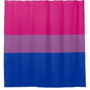 Rideaux De Douche Pride bisexuelle (Bi Drapeau)