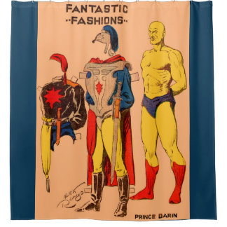 Rideaux De Douche Prince Barin de Flash Gordon dans les années 1930