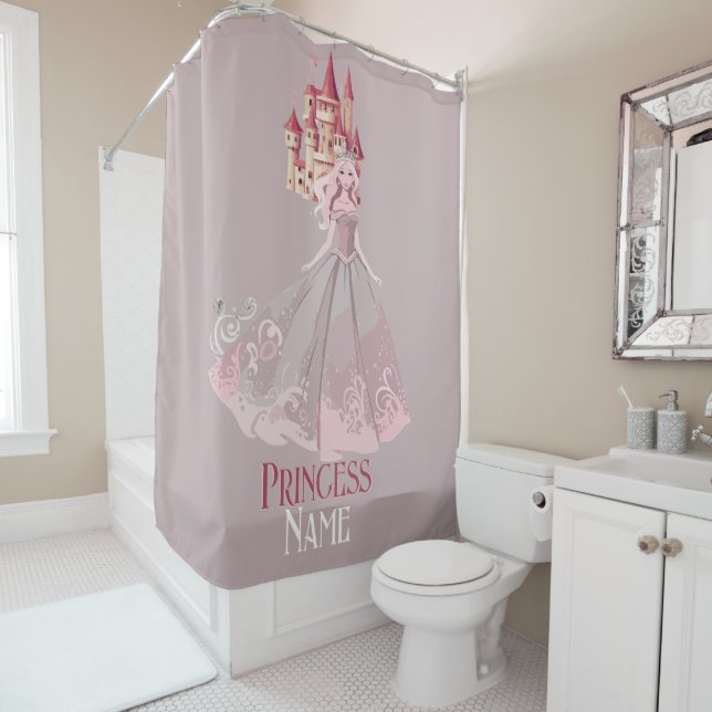 Rideaux De Douche Princesse (En situation)