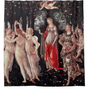 Rideaux De Douche Printemps Primavera Sandro Botticelli Renaissance