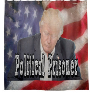 Rideaux De Douche Prisonnier politique de Trump