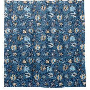 Rideaux De Douche Protea Batik Hawaï Tropical Floral