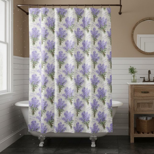 Rideaux De Douche Provence Lavender Bunches Shower Curtain (Créateur téléchargé)