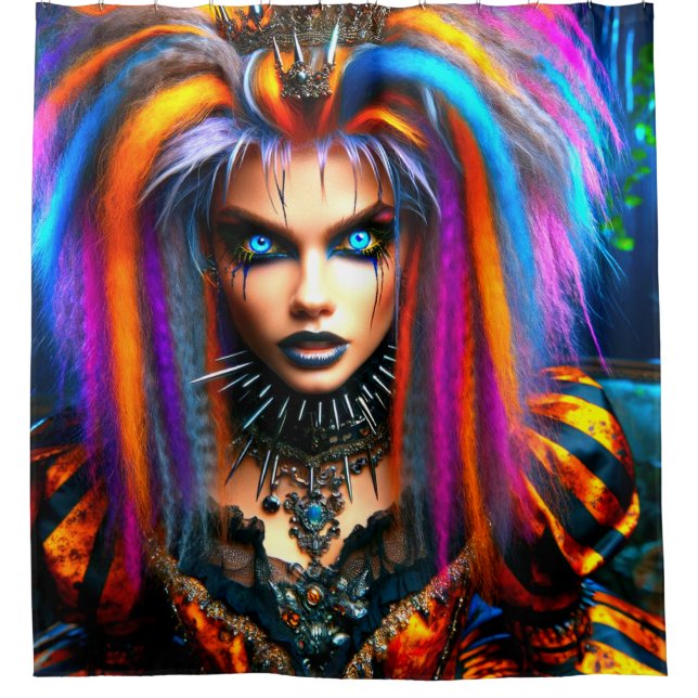 Rideaux De Douche Punk Rocker (Devant)