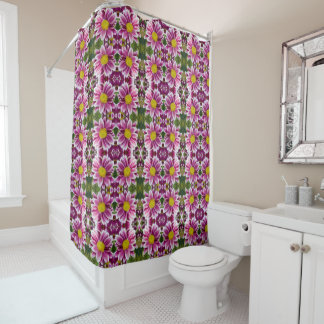 Rideaux De Douche Purple daisies