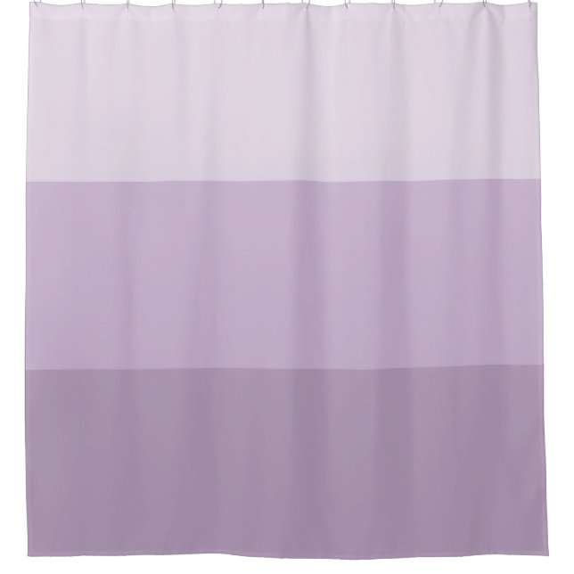 Rideaux De Douche Purple Ombre rayé (Devant)