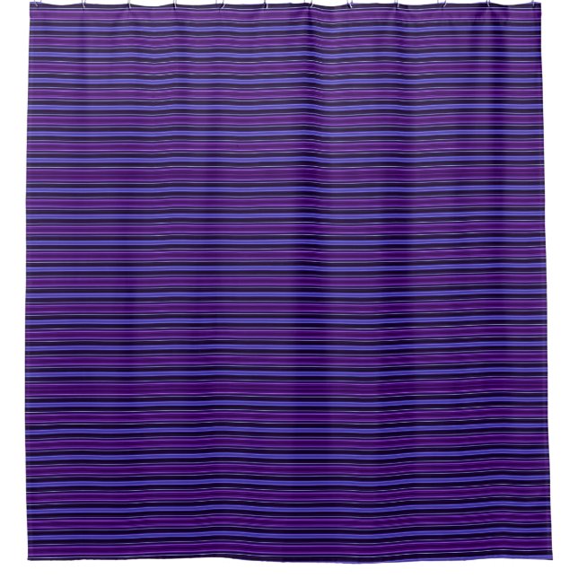 Rideaux De Douche Purples répartis (Devant)