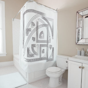 Rideaux De Douche Puzzle Fibonacci