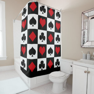 Rideaux De Douche Quatre combinaisons de cartes