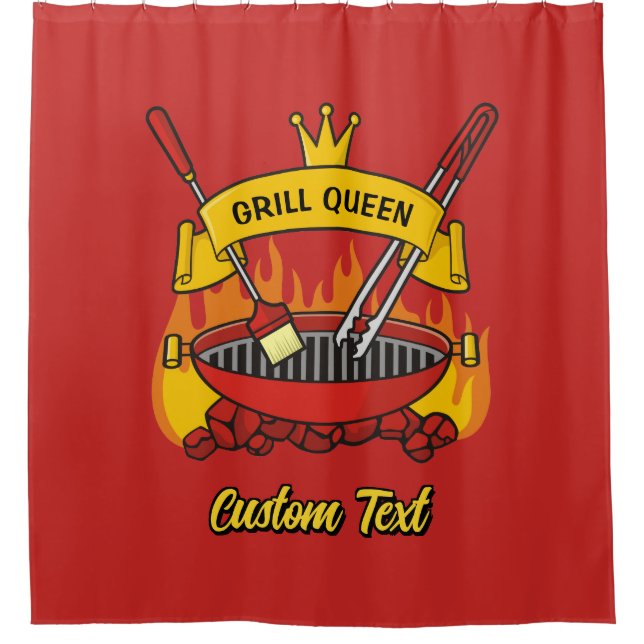 Rideaux De Douche Queen Grill (Devant)