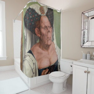 Rideaux De Douche Quentin Matsys - Une Vieille Femme Grotesque