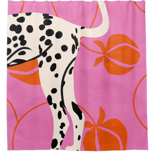 Rideaux De Douche Queue et texture (Devant)