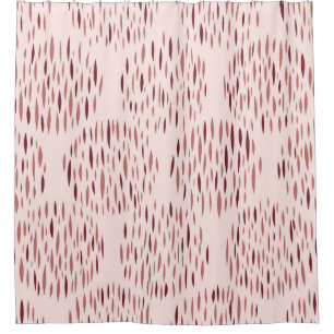 Rideaux De Douche Random geometric background. Seamless pattern. Vin