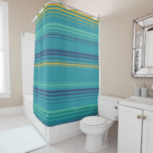 Rideaux De Douche Rayures de paon