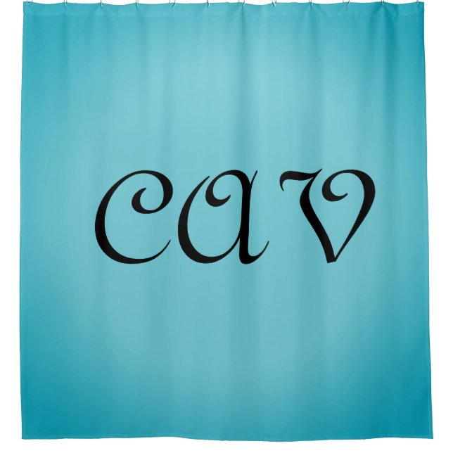 Rideaux De Douche Recoleta Cornflower Bleu (Devant)