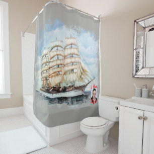 Rideaux De Douche Régate Cutty Sark/Cutty Sark Tall Ships'RACE
