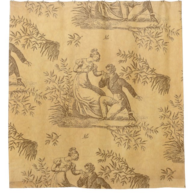 Rideaux De Douche Regency Romance (Devant)
